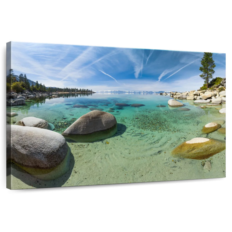 Alvord Lake Tahoe Shoreline, H 34 po x l 51 po