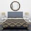 Ensemble de housse de couette mid-century diamants rétro-40702206