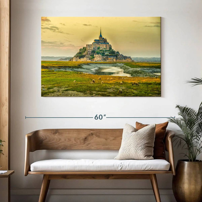 Saint-Michel, H 32 po x l 48 po