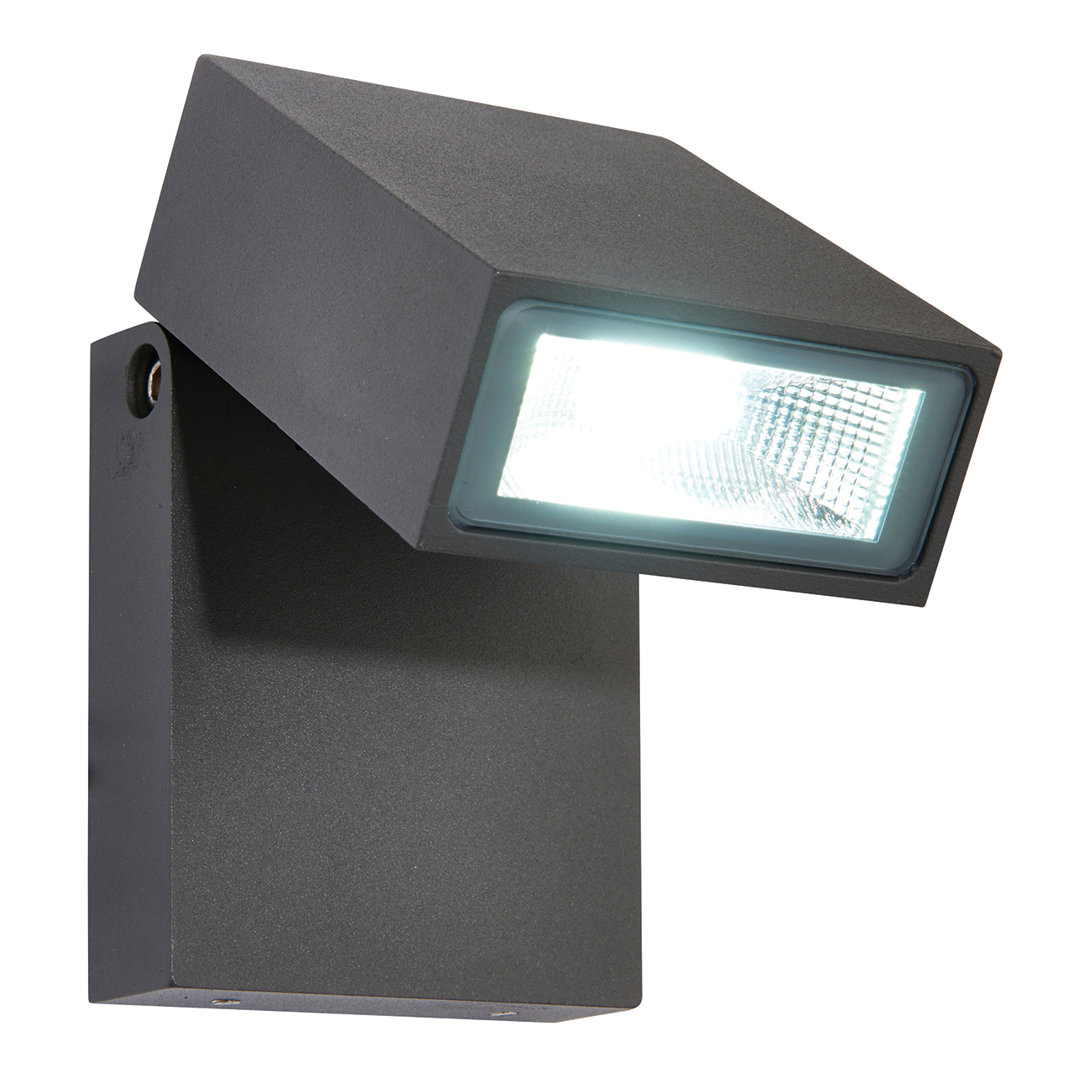 Rubinstein Integrated LED Outdoor Armed Sconce