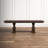 Rackey Walnut Wood 96" Extendable Dining Table