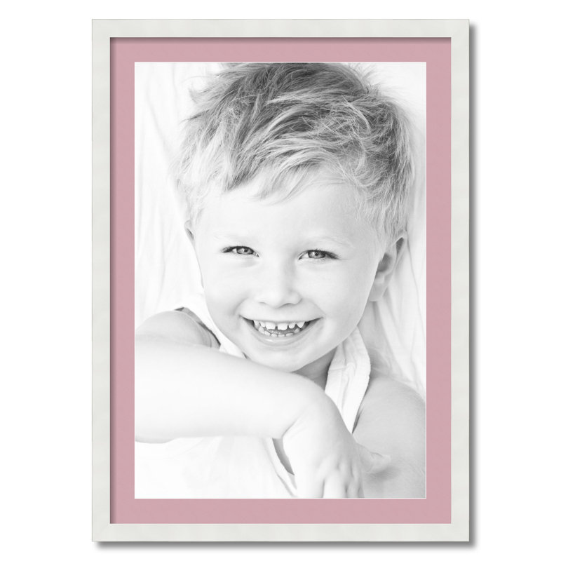 Cadre pour photo 20 po x 30 po blanc mat, Coquillage