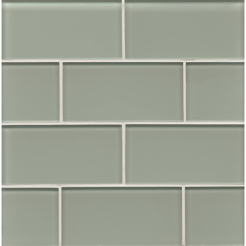 Hamptons 3" x 6" Glass Wall Tile, Jetty