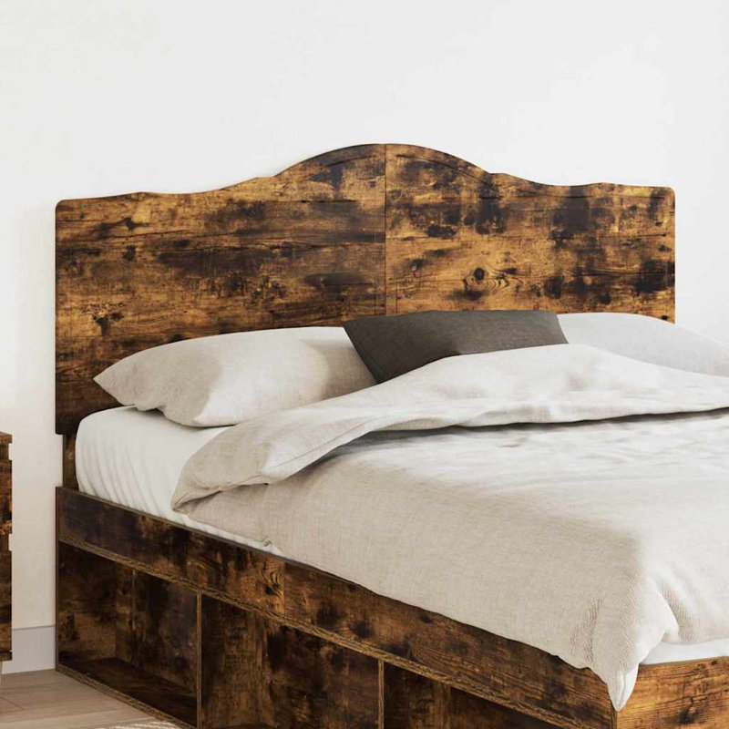 Headboard, EU Double - 140 x 200 cm, Smoked Oak