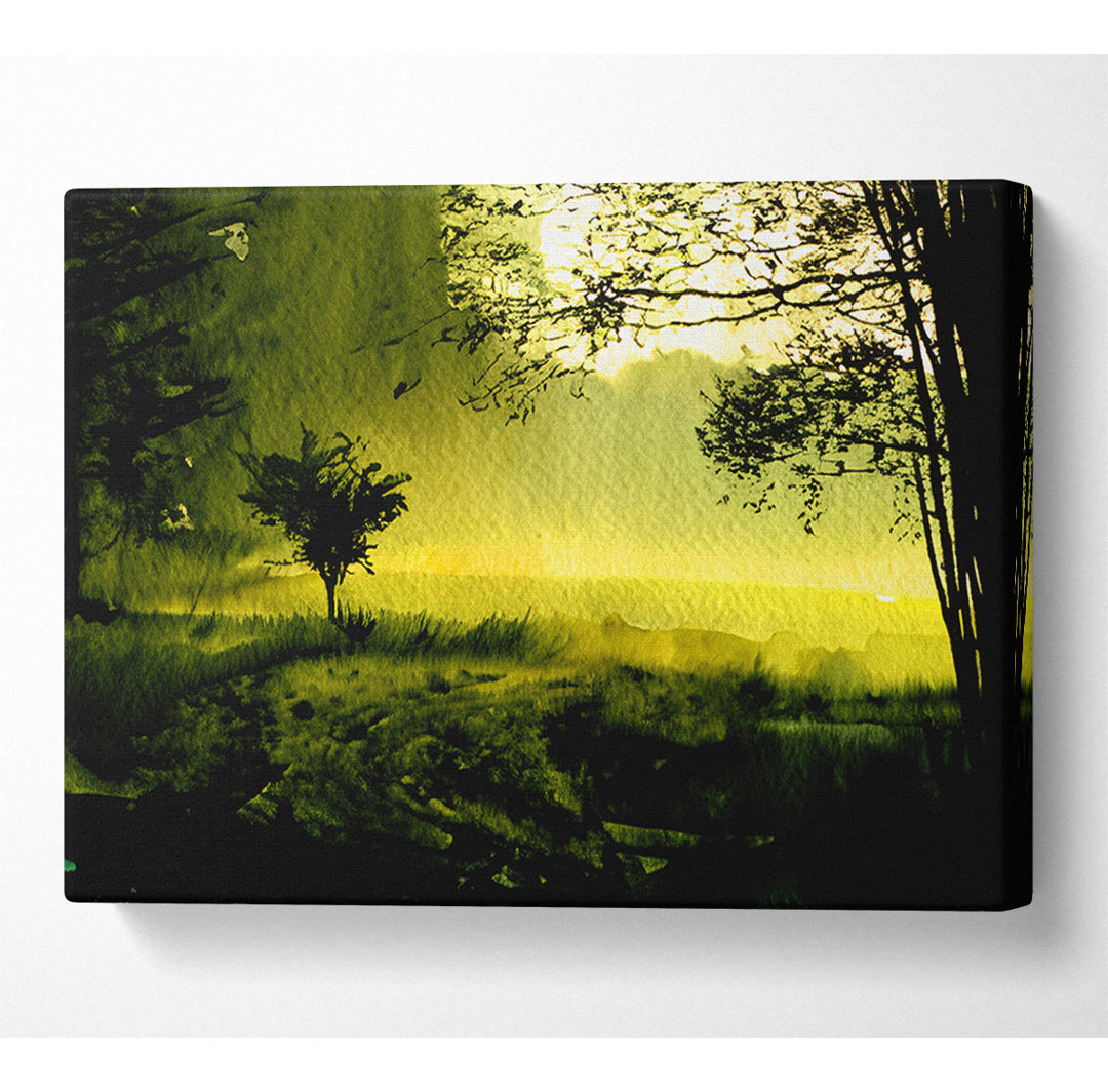 Countryside Mist - Kunstdrucke auf Leinwand - Wrapped Canvas