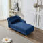 Chaise longue moderne avec revêtement en velours-129598852