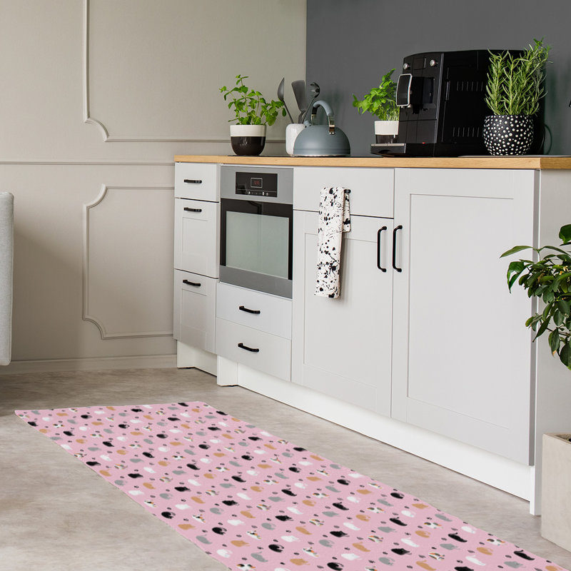 Chenille Geometric Indoor Rug, Runner 2'6" x 8'