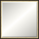 Black and Gold Old World Mirror