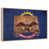 Floating Frame Natural Wood selected