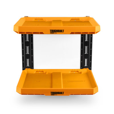  StackTech 2-Shelf System, Wall Mounted Tool Storage Organizer Shelves