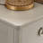 Light luxury red oak solid wood locker
