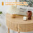 31.5'' Farmhouse Half Moon Console Table-352214867