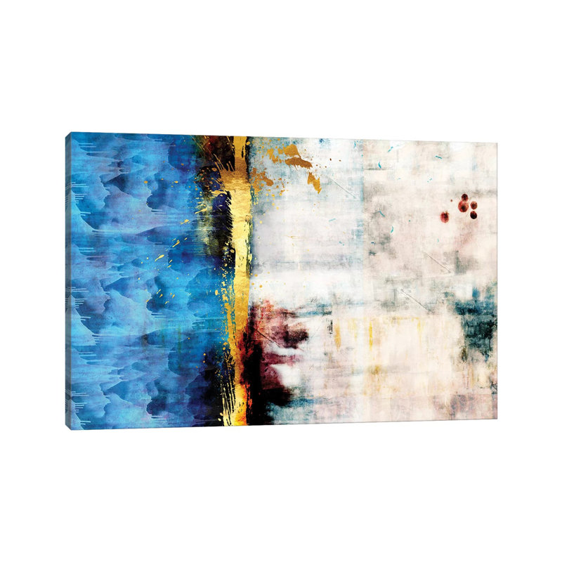 Sapphire by Maximiliano Casal - Print on Canvas, Wrapped Canvas, 101.6cm H x 152.4cm W x 3.81cm D