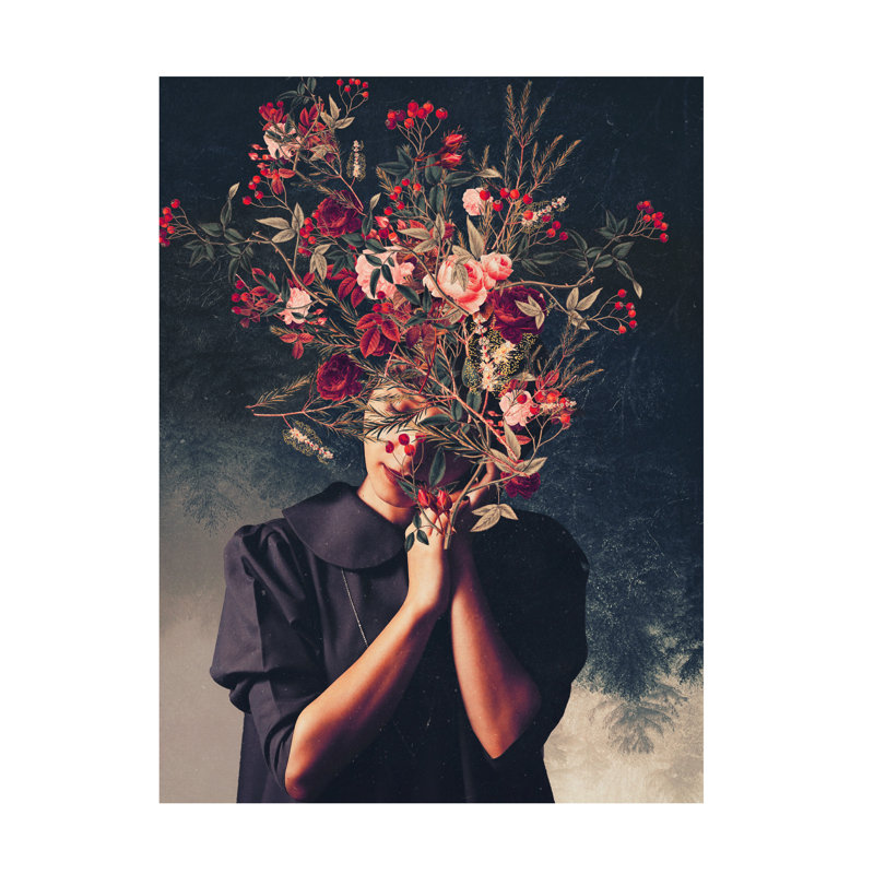 Œuvre sur toile, Bachelor Frank Moth The Autumns After I Found You, H 19 po x l 14 po