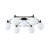 7-light Sputnik Semi Flush Mount-114221763