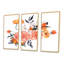 Bouquet avec citron, citron et tangerine I - 3 pièces, reproduction sur toile-964861806-964861804