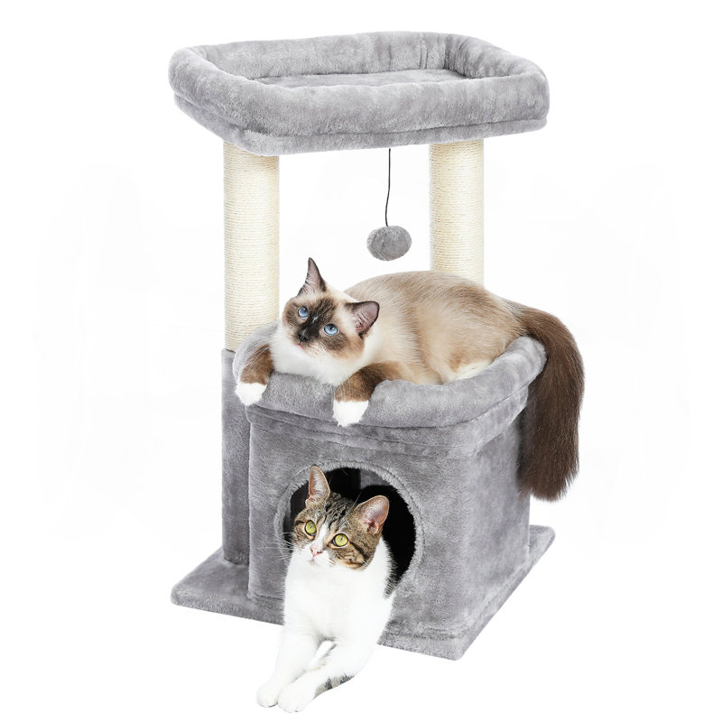 Tour pour chat 27 po, Gris