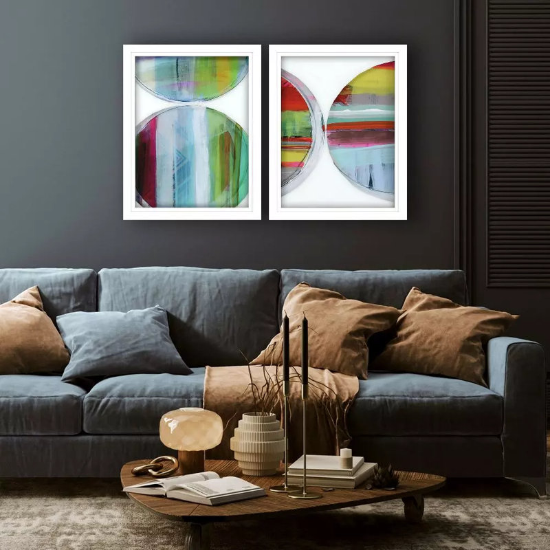 Rhythmic Circles I Set by Cartissi