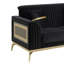Causeuse Duplessis - noir-927812859