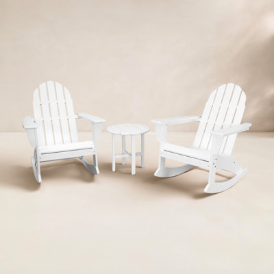 POLYWOOD® Vineyard Rocking Adirondack Chair