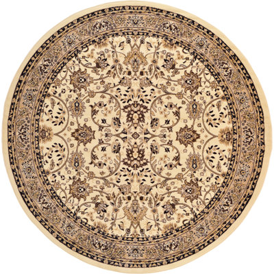 Hanan Floral Ivory Area Rug