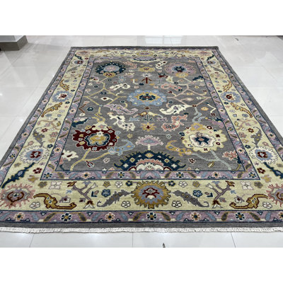 TK Gold Hand Knotted Area Rug