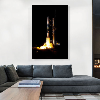 Keplers Mission Space Telescope Delta II Rocket Lancement - reproduction de photo sur toile tendue