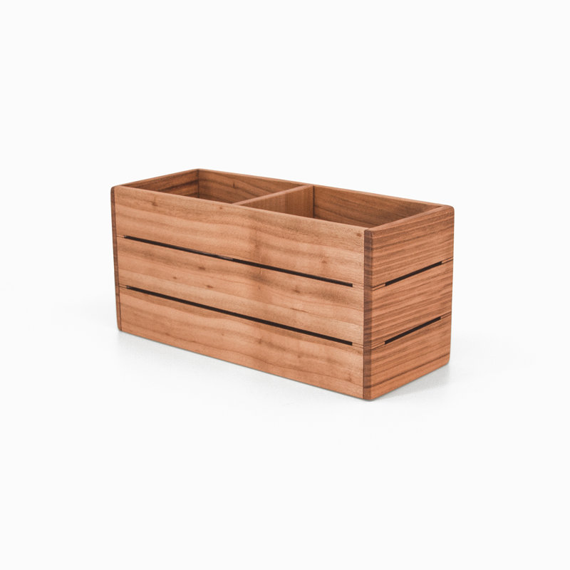 Wood Pen Holder, Cherry