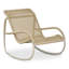 Lyra Outdoor Rocking Chair Beige