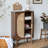 Simple Shoe Cabinet Side Cabinet 9 Pair Shoe Storage Cabinet