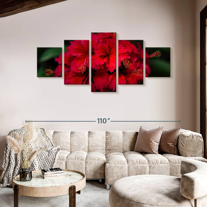 Thailand Flower, 42" H x 92" W