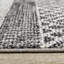 Tapis patchwork gris et blanc Southwest-1589444206