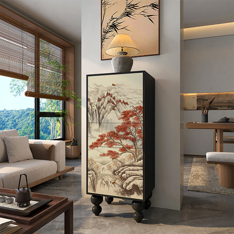 Armoire décorative rétro simple et multifonctionnelle