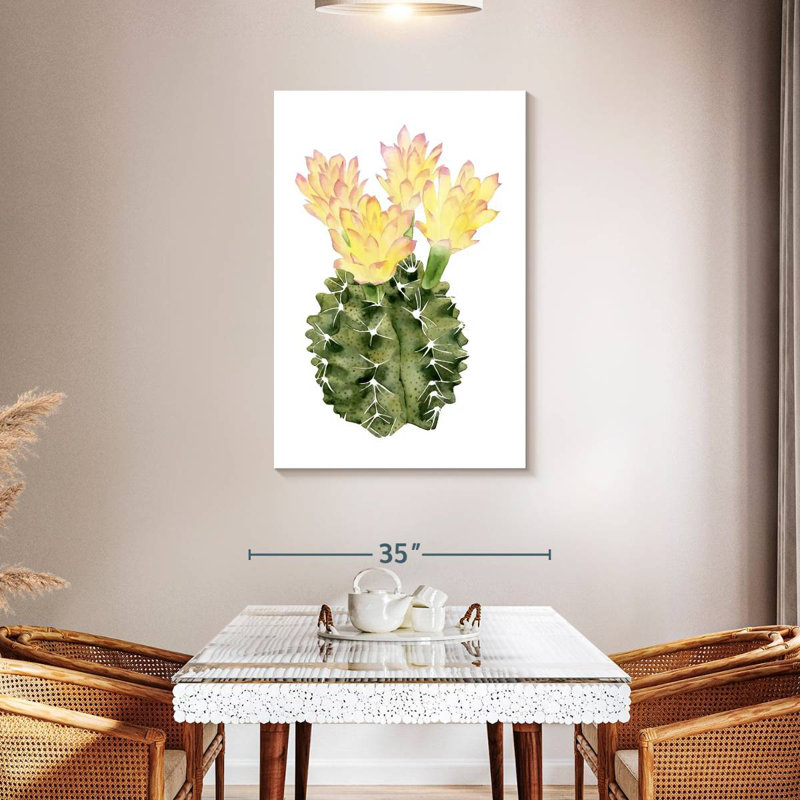 Harnek Dicat Cactus Bloom II, H 45 po x l 30 po