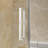 29" W x 72" H Hinged Frameless Shower Door with Heat Soaking Process, Treated with Protective Coating-55712381