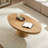 MDF Oval Coffee Table-1600100789