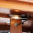 American Design, Dark Oak Glass Showcase, Adjustable Shelves, Doors, E26 Bulb, Textile Display Curio With Four - Door And Bulb For Showcasing Valuables-120632336