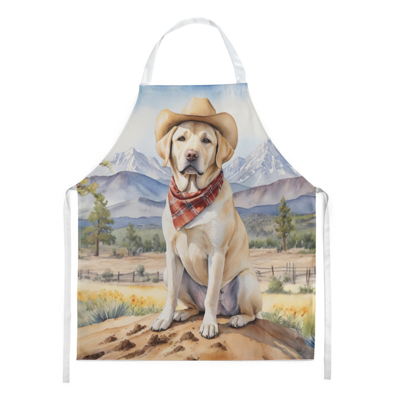 No Pattern Bib Apron