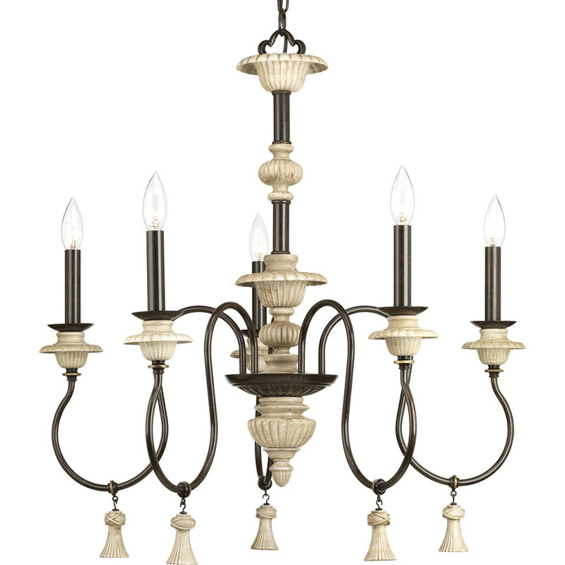 Lustre 5 lumières façon bougie Bridlington
