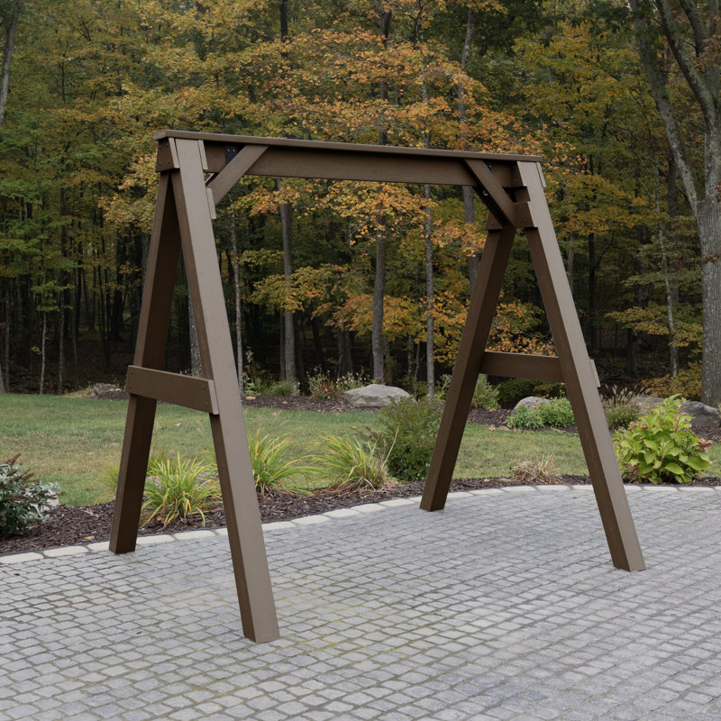 Support à structure en A patiné, Gland de chêne vieilli