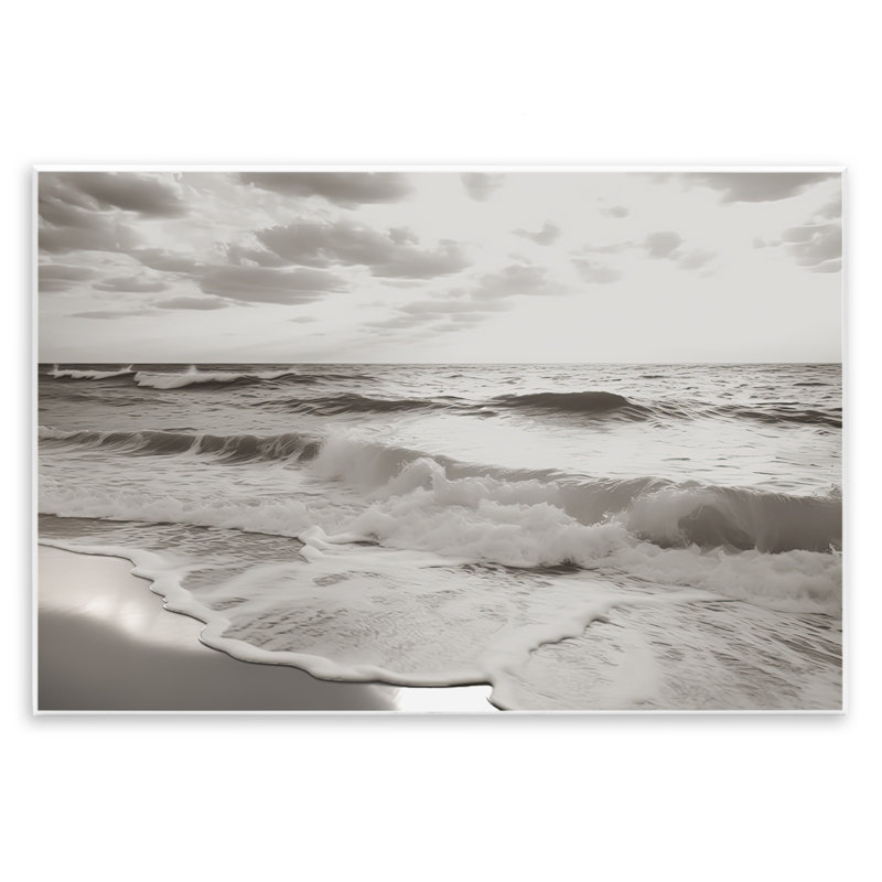 Plaque murale Beach View Reverie, design par Decent Exposures, H 13 po x l 19 po
