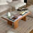 Simple log style solid wood coffee table-110602406