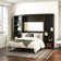 Wexford Murphy Bed with Side Storage Bookcases