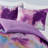 Dreamy Tie Dye Bedding Set, Multicolor Polyester, Modern Style For Home