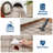 Washable Modern Rug Soft Plaid Carpet with Non-Slip Backing, Stain-Resistant Low Pile Floor Mats, Easy Cleaning Geometric Indoor Tug for Living Room, Nursery, Office-1083721993-1084165818