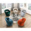 Chaise de plage pivotante en velours bleu sarcelle foncé, base en bois massif portable, fonction de camping d'hiver ensoleillée et élégante, rembourrage en mousse chaude, extérieur