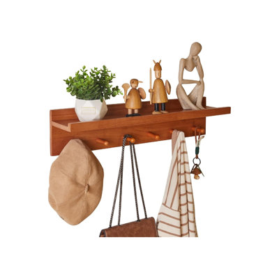 Solid Wood Wall Organizer
