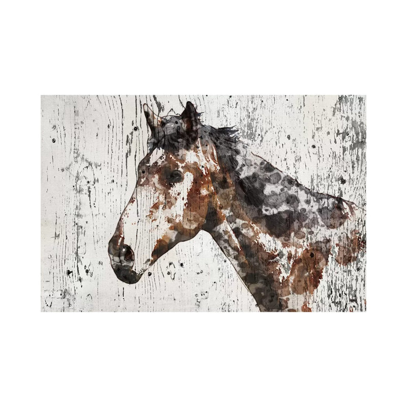 Galaxy Horse II by Irena Orlov - Wrapped Canvas Print, 66.04 cm H x 45.72 cm W x 1.91 cm D