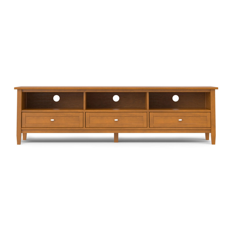 Meuble télé bas 72 po Warm Shaker