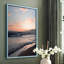 Blush Dusk I, reproduction encadrée - bois massif-9591099-9591093